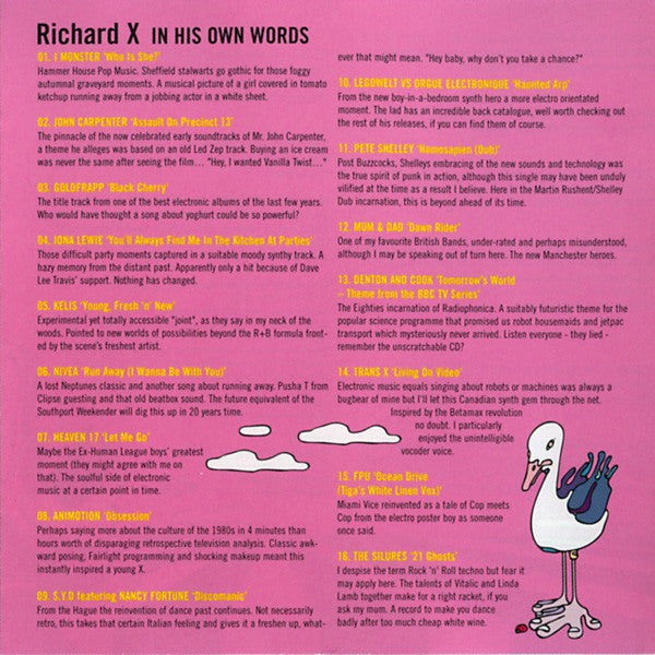 Richard X : Back To Mine (CD, Mixed)