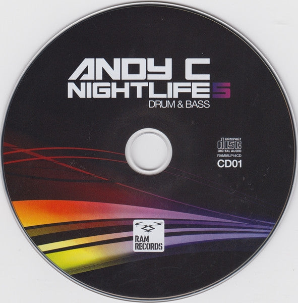 Andy C : Nightlife 5 (Drum & Bass) (2xCD, Mixed)