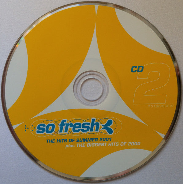 Various : So Fresh: The Hits Of Summer 2001 Plus The Biggest Hits Of 2000 (2xCD, Comp)