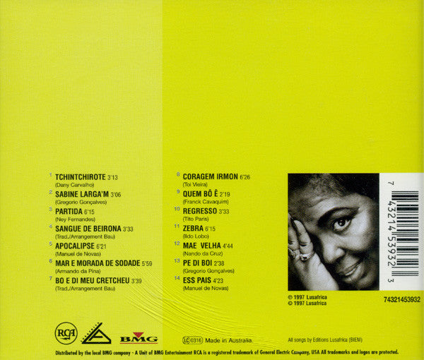 Cesaria Evora : Cabo Verde (CD, Album)