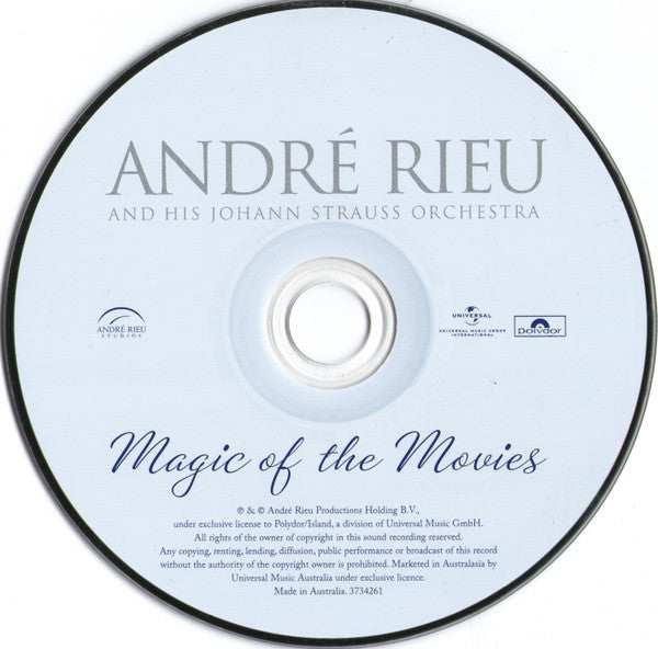 André Rieu And His Johann Strauss Orchestra* : Magic Of The Movies (CD, Album)