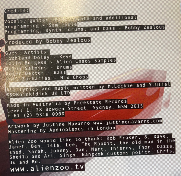 Alien Zoo : Punk Is A Lie (CD, EP)