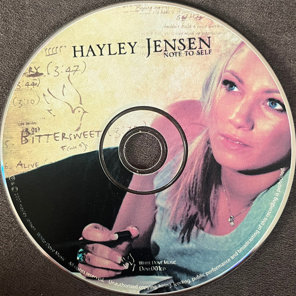 Hayley Jensen : Note To Self (CD, Album)