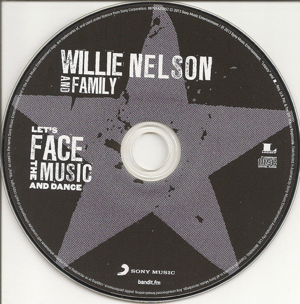 Willie Nelson And Family* : Let's Face The Music And Dance (CD, Album)