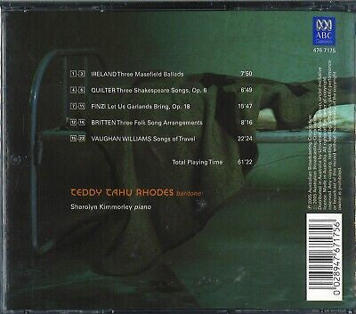 Teddy Tahu Rhodes : Vagabond (CD)