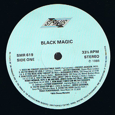 Various : Black Magic (LP, Comp)