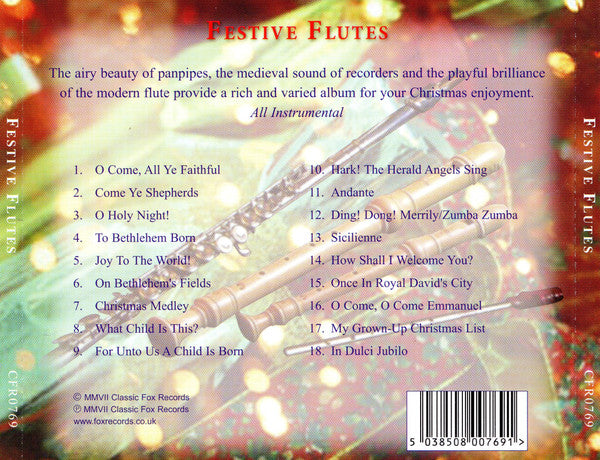 Various : Festive Flutes (CD, Album)