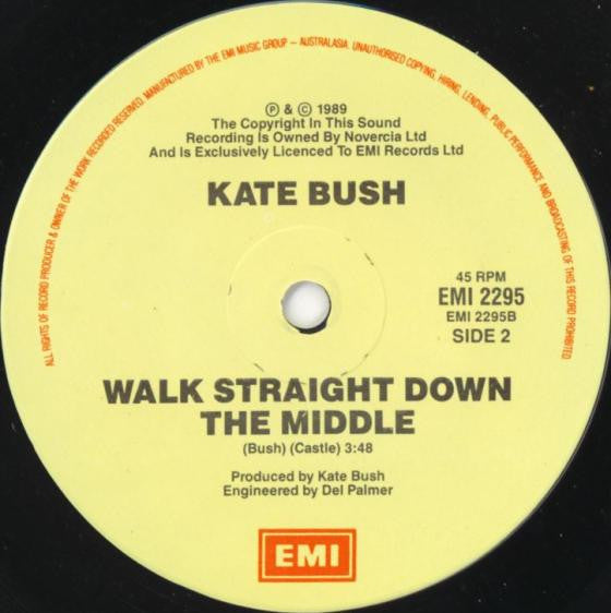 Kate Bush : The Sensual World (7", Single)