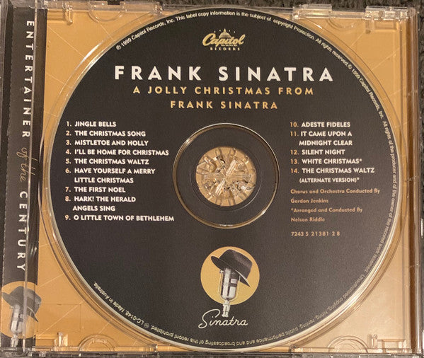 Frank Sinatra : A Jolly Christmas From Frank Sinatra (CD, Album, RE, RM)