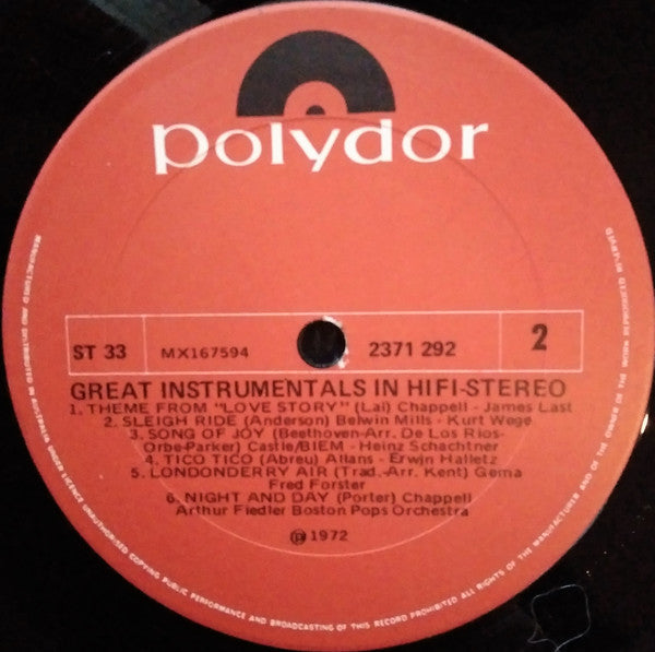 Various : Great Instrumentals In Hifi-Stereo (LP, Comp)