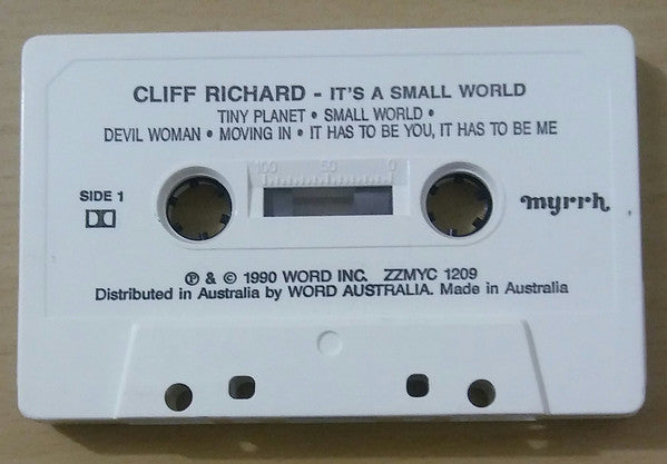 Cliff Richard : It's A Small World (Cass, Comp)