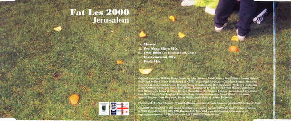 Fat Les : Jerusalem (CD, Single)