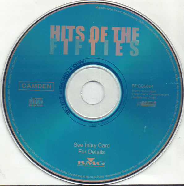 Various : Hits Of The Fifties (CD, Comp, RE)
