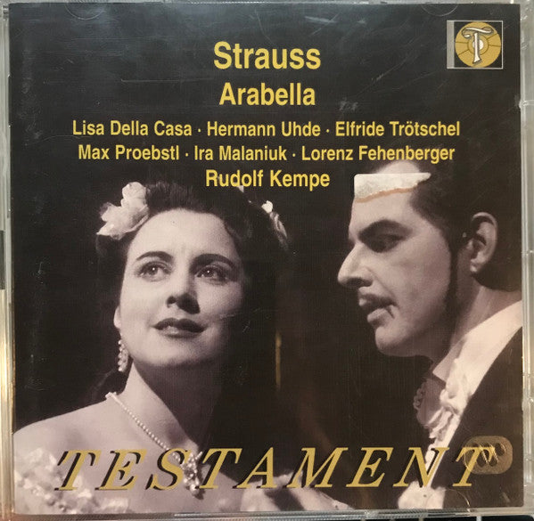 Richard Strauss, Lisa Della Casa, Hermann Uhde, Elfride Trötschel, Max Proebstl, Ira Malaniuk, Lorenz Fehenberger, Rudolf Kempe : Arabella (2xCD, Album)