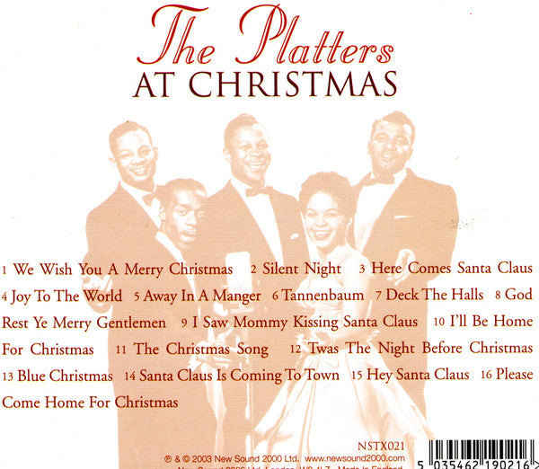 The Platters : The Platters At Christmas (CD, Album)