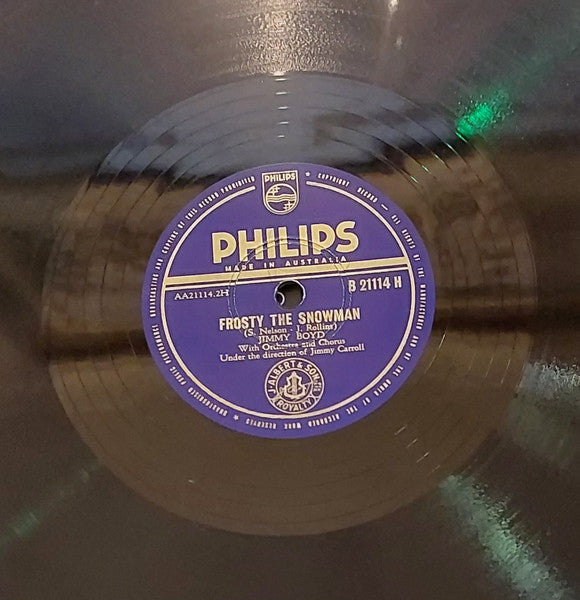 Jimmy Boyd : Jingle Bells / Frosty The Snowman (Shellac, 10")