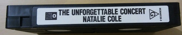 Natalie Cole : The Unforgettable Concert (VHS, Album, PAL, Hi-)