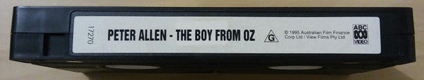 Peter Allen : The Boy From Oz (VHS, PAL)