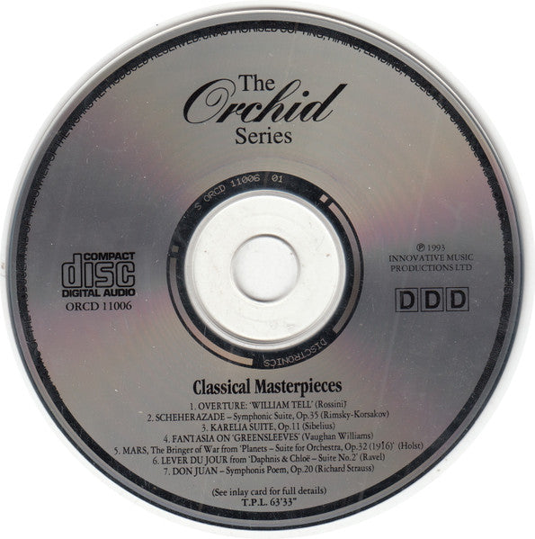 Various : Classical Masterpieces (CD, Comp)