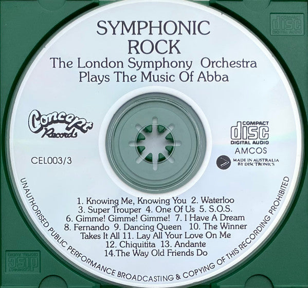 The London Symphony Orchestra* With The London Pop Choir : Abba Played By The London Symphony Orchestra (CD, Album)