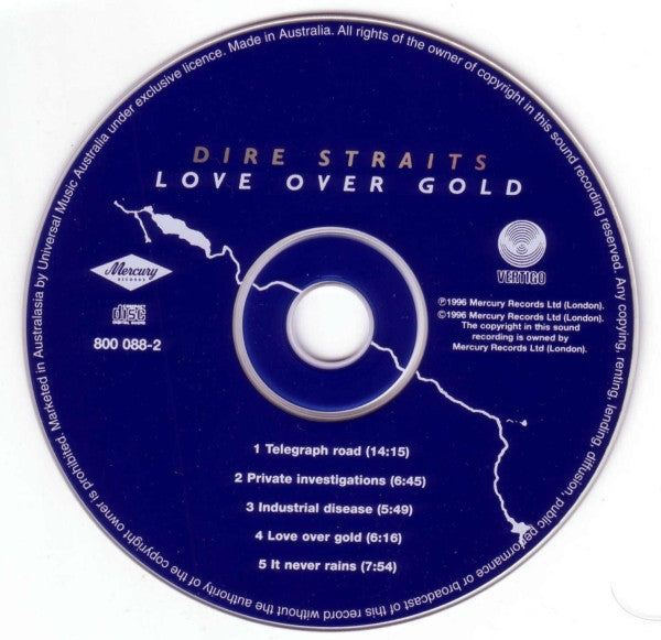 Dire Straits : Love Over Gold (CD, Album, RE, RM)