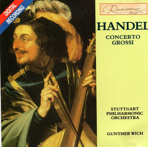Georg Friedrich Händel, Günther Wich, Stuttgarter Philharmoniker : Concerto Grossi (CD)