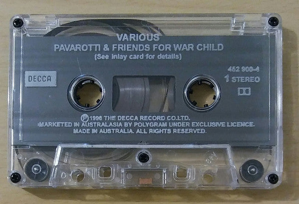 Pavarotti & Friends : Pavarotti & Friends For War Child (Cass, Album)