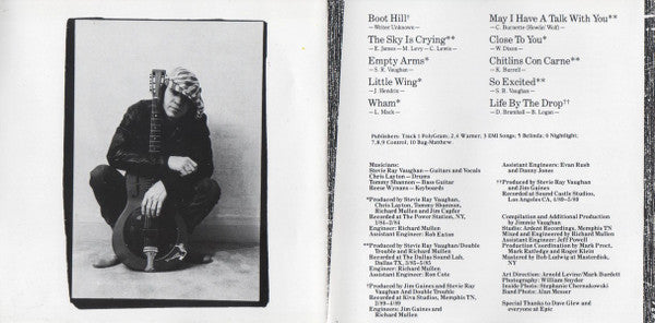 Stevie Ray Vaughan And Double Trouble* : The Sky Is Crying (CD, Album, RP)