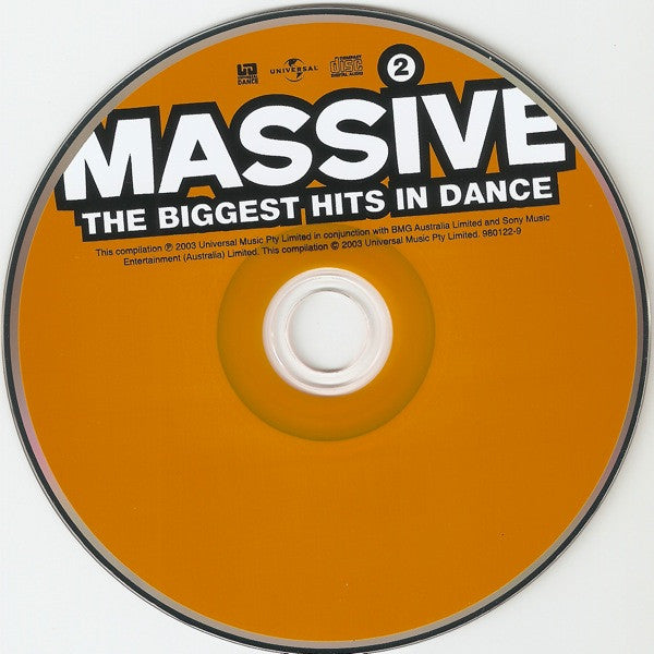 Various : Massive The Biggest Hits In Dance (2xCD, Comp, Mixed)