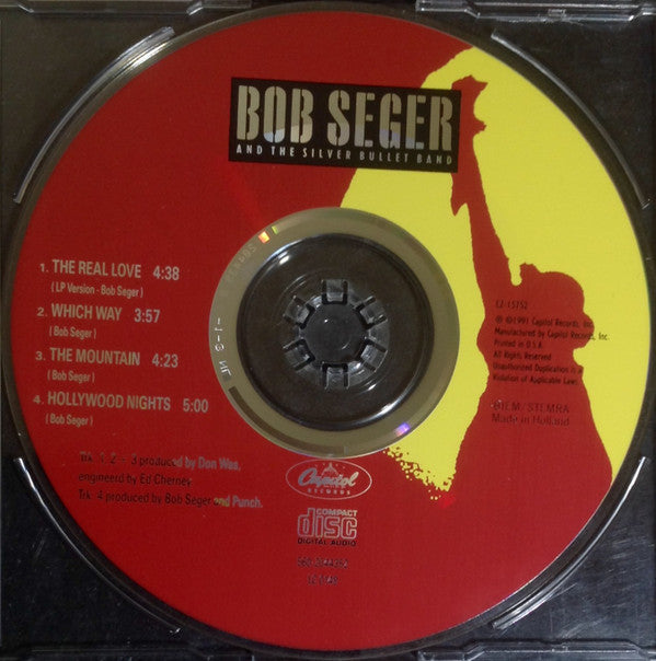 Bob Seger And The Silver Bullet Band : The Real Love (CD, Single)