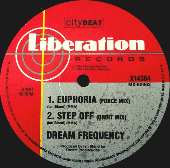 Dream Frequency : Feel So Real (12")