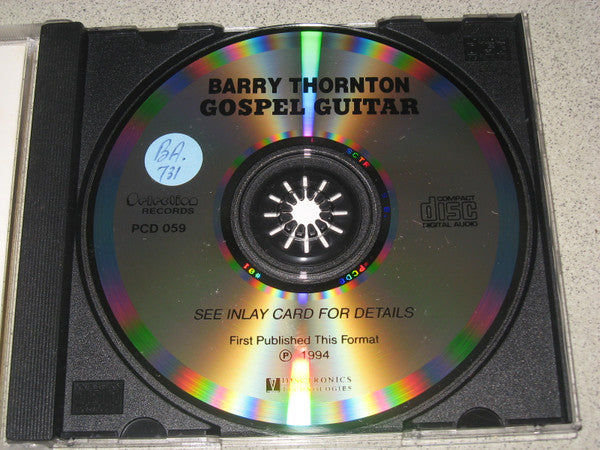 Barry Thornton : Gospel Guitar (CD, Album)