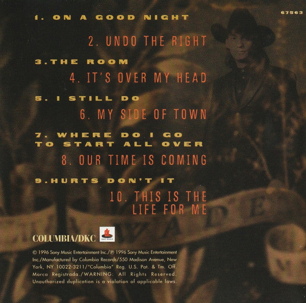 Wade Hayes : On A Good Night (CD, Album)