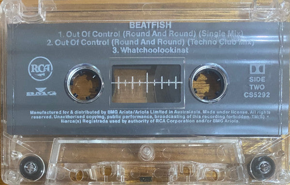 Beatfish : Out Of Control (Round And Round) (Cass, Single)