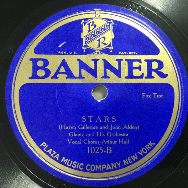 Vincent Lopez And His Orchestra / Nathan Glantz And His Orchestra : Ty-Tee (Tahiti) / Stars (Shellac, 10")
