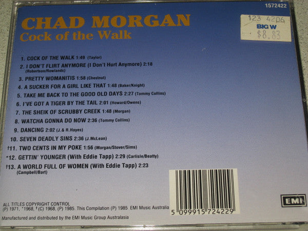 Chad Morgan : Cock Of The Walk (CD, Comp)