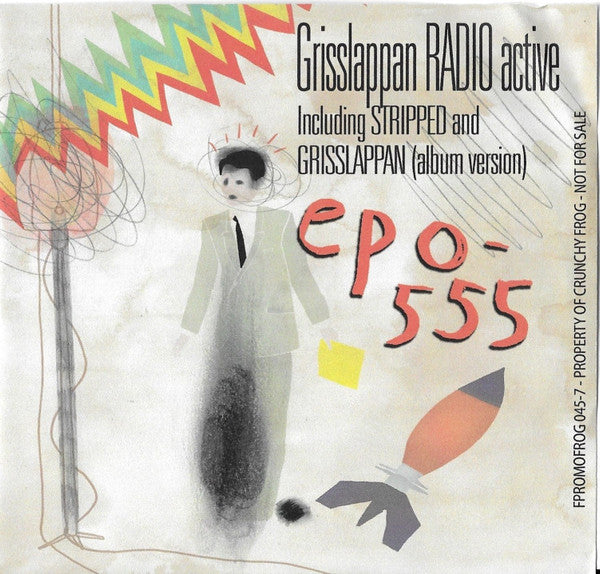 epo-555 : Grisslappan Radio Active (CDr, Promo)