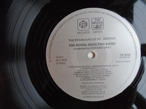 The Royal Doulton Band : The Standard Of St. George (LP, Album)