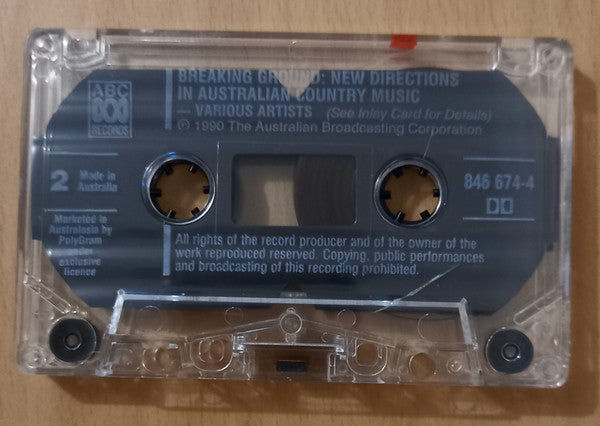 Various : Breaking Ground - New Directions In Australian Country Music (Cass, Album)