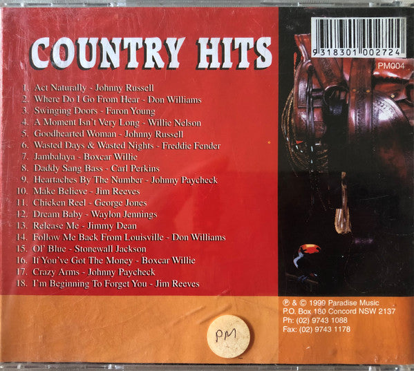 Various : Country Hits (CD, Comp)