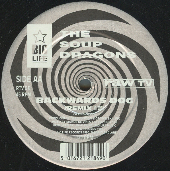 The Soup Dragons : I'm Free / Backwards Dog (Remixes) (12")