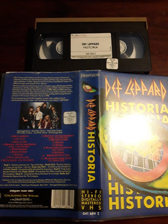 Def Leppard : Historia (VHS, Comp, PAL)