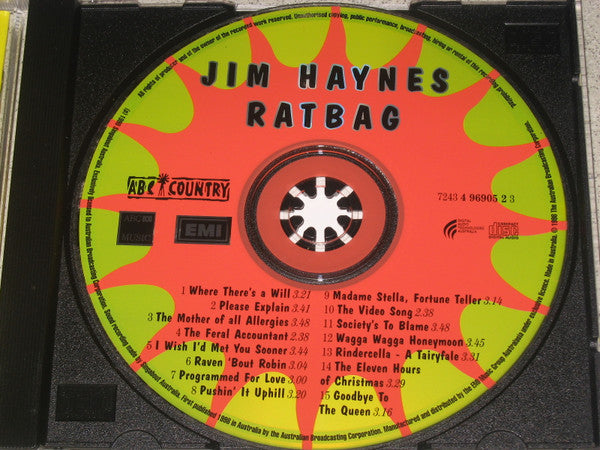 Jim Haynes (4) : Ratbag (CD, Album)