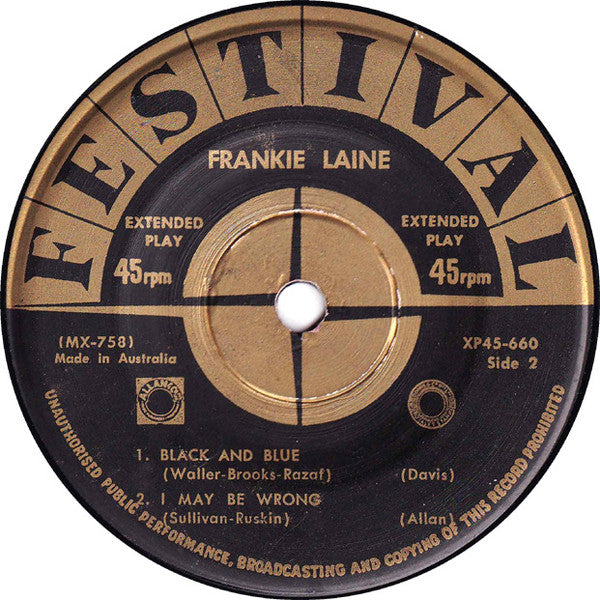 Frankie Laine : That's My Desire (7", EP)
