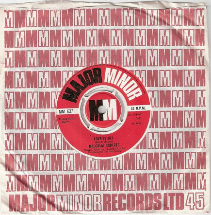 Malcolm Roberts : Eva Magdalena / Love Is All (7", Single)