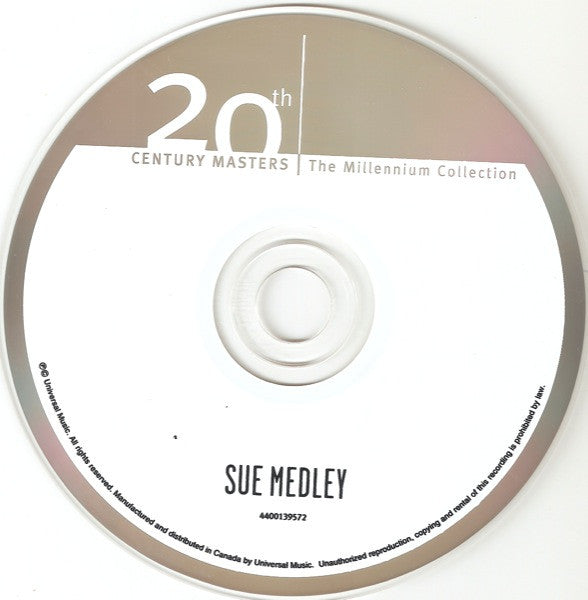 Sue Medley : The Best Of Sue Medley (CD, Comp)