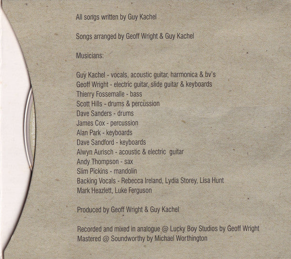 Guy Kachel : Innocent Screams (CD)