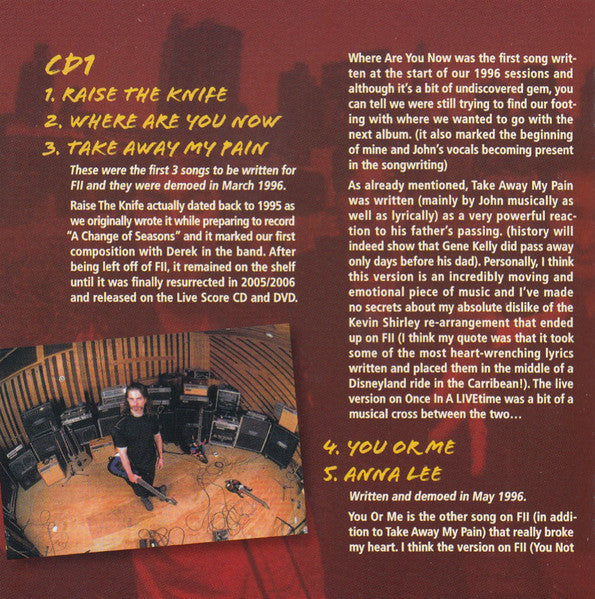 Dream Theater : Official Bootleg: Falling Into Infinity Demos 1996-1997 (2xCD)