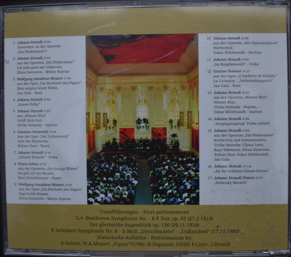 Wiener Hofburg-Orchester, Gert Hofbauer : Johann Strauß - Wolfgang Amadeus Mozart (CD-ROM, Album)