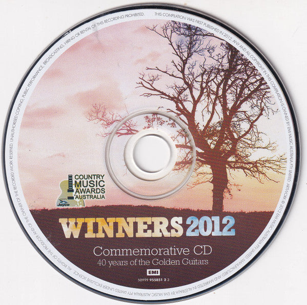 Various : Winners 2012 (Featuring Finalists From The 40th Jayco Country Music Awards Of Australia) (2xCD + DVD)